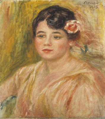 portrait d'Adele de Courbet